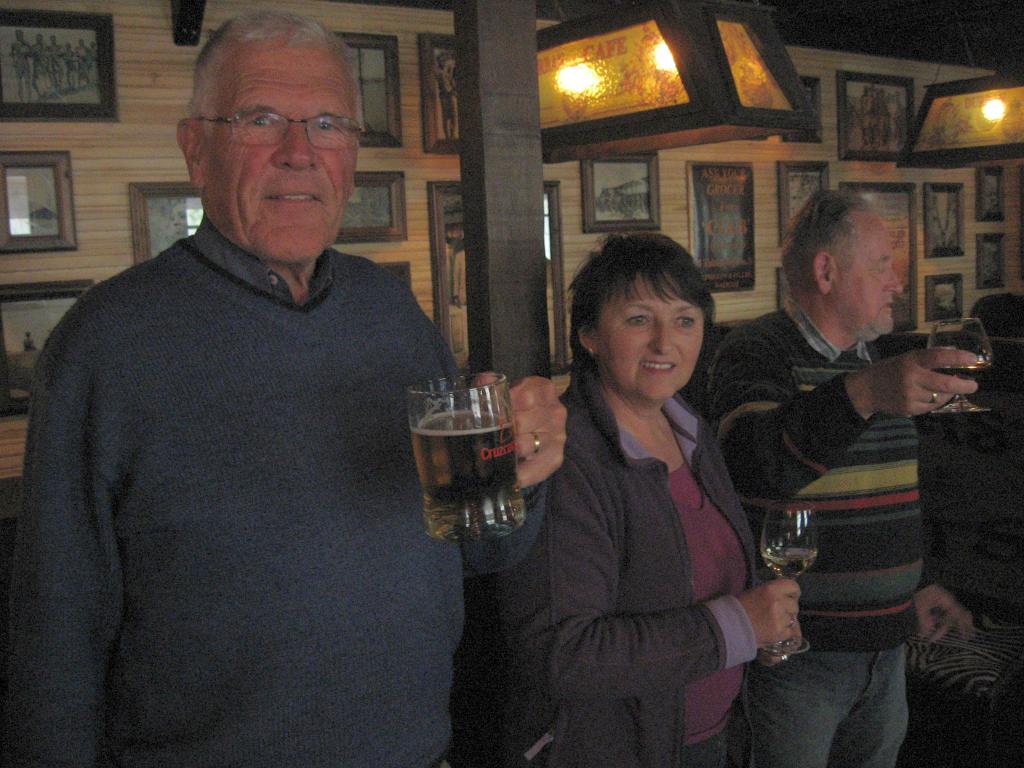 De jarigen: Fred, Tonie en Bert
